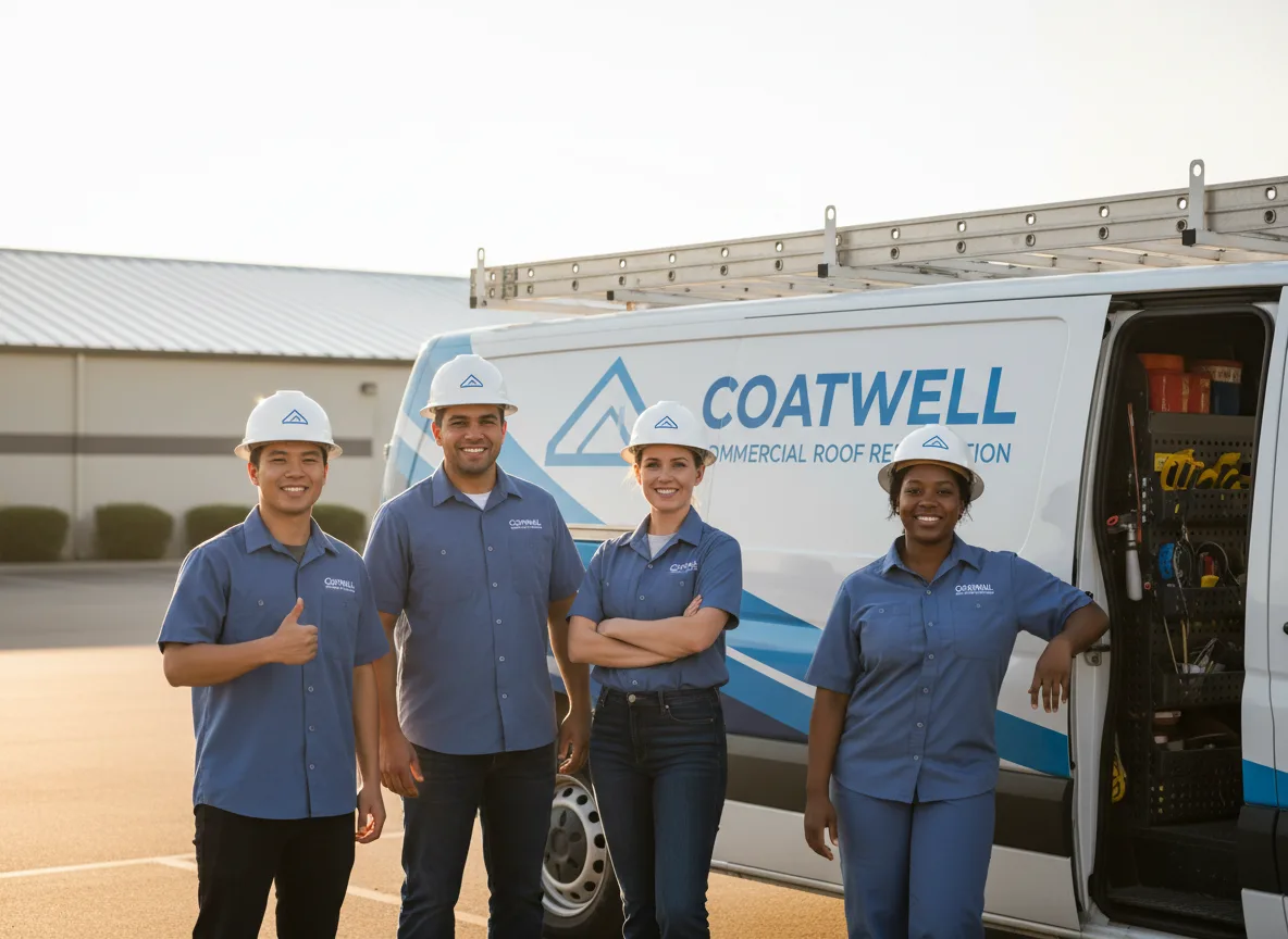 Commercial roof coating company in South Amana, IA